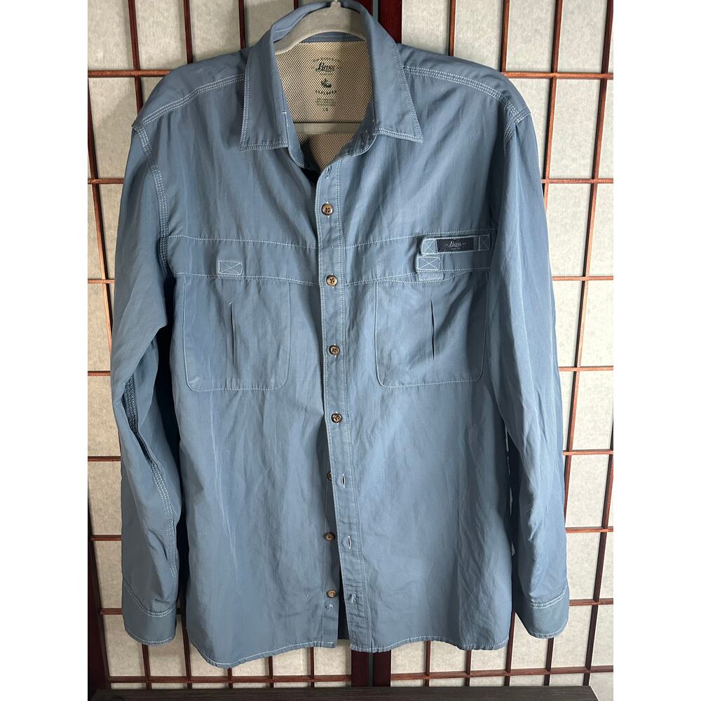 Bass men’s fisherman outdoors man shirt men’s size large